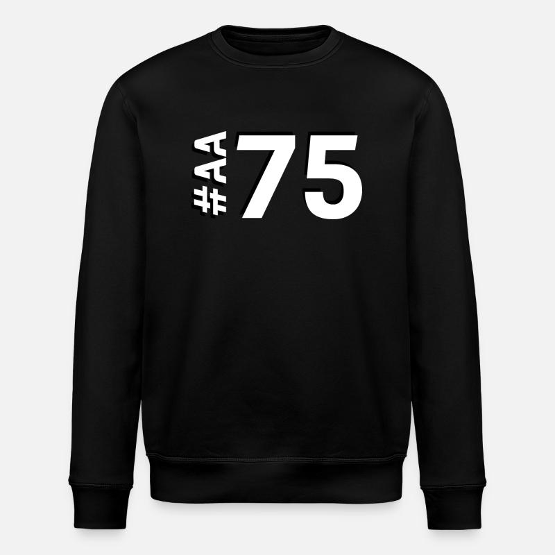 Nr. AA75 - Stanley/Stella Unisex Bio-Sweatshirt ROLLER - Schwarz