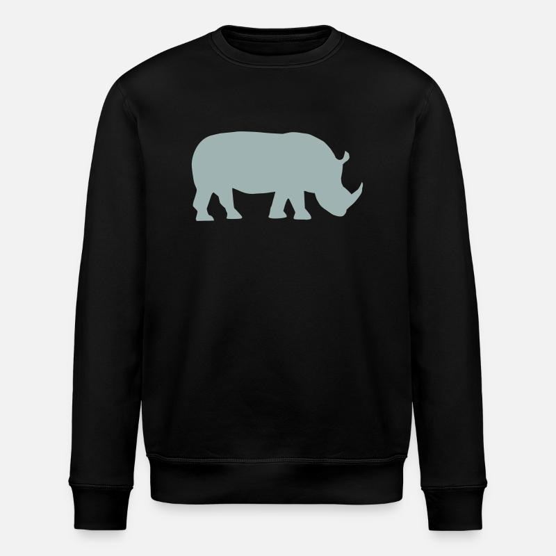Nashorn - Stanley/Stella Unisex Bio-Sweatshirt ROLLER - Schwarz