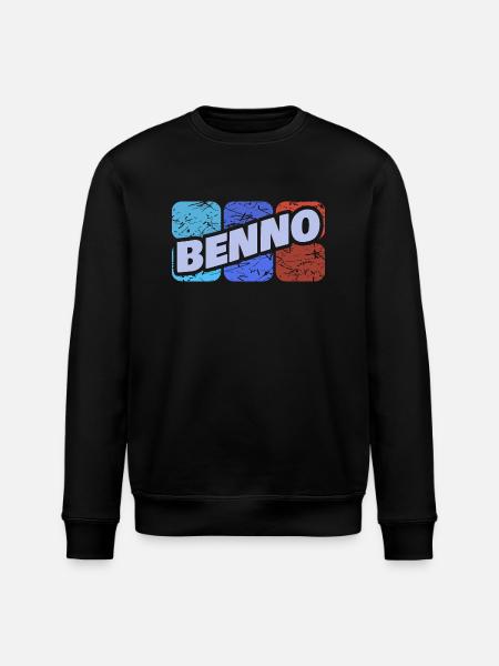 Benno Benno - Stanley/Stella ROLLER Unisex Organic Sweatshirt - black