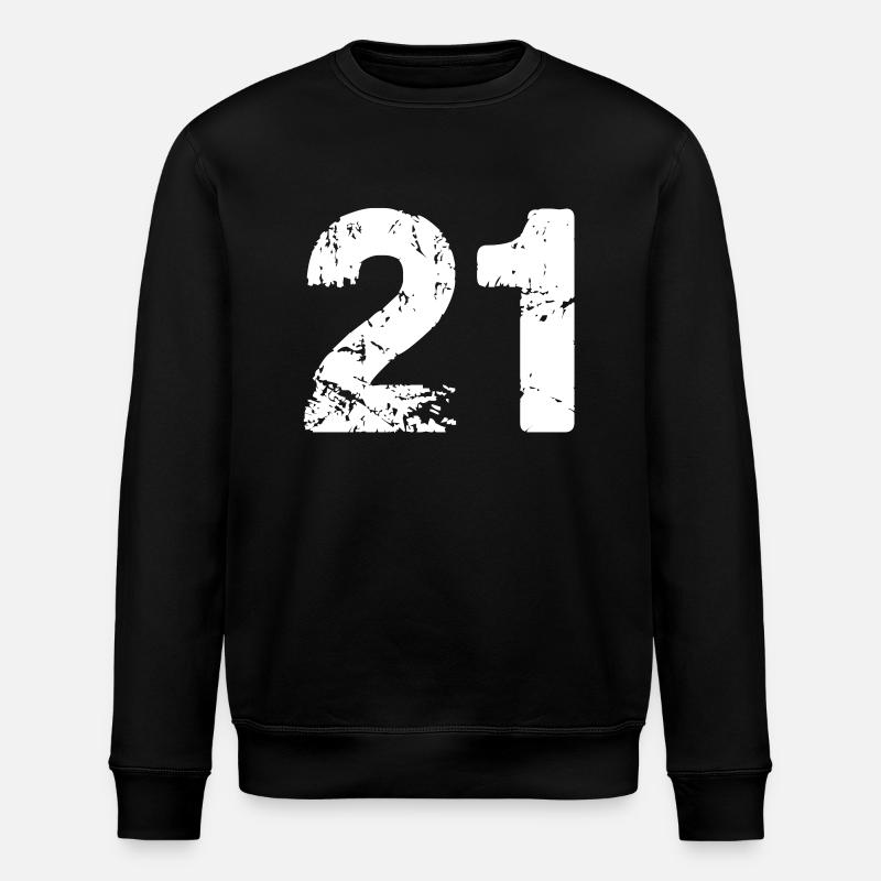 21 - Stanley/Stella Unisex Bio-Sweatshirt ROLLER - Schwarz