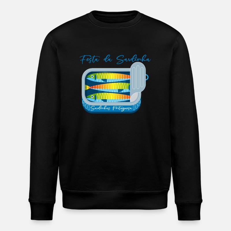 sardinhas - Sweat bio ROLLER Stanley/Stella Unisexe - noir