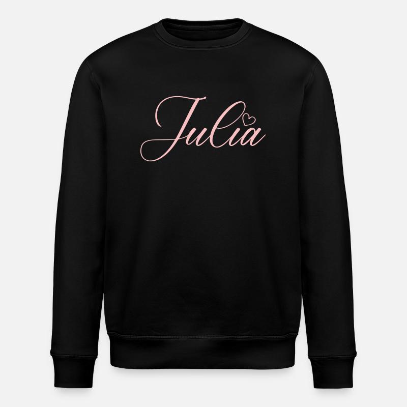 julia name - Stanley/Stella Unisex Bio-Sweatshirt ROLLER - Schwarz