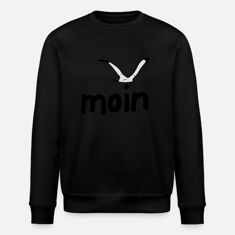 MOIN - Stanley/Stella Unisex Bio-Sweatshirt ROLLER - Schwarz