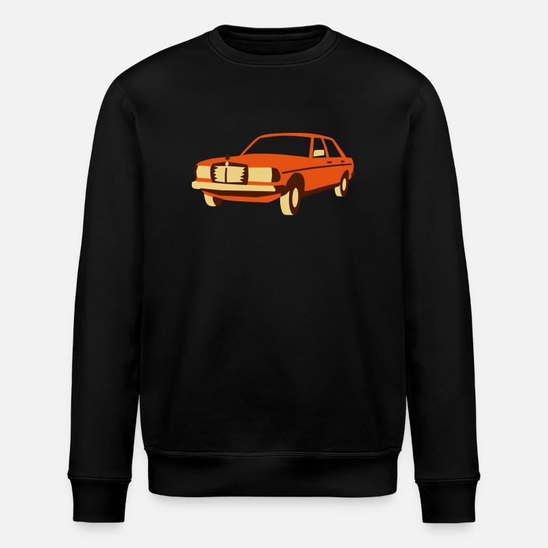 W123 Oldtimer - Stanley/Stella Unisex Bio-Sweatshirt ROLLER - Schwarz