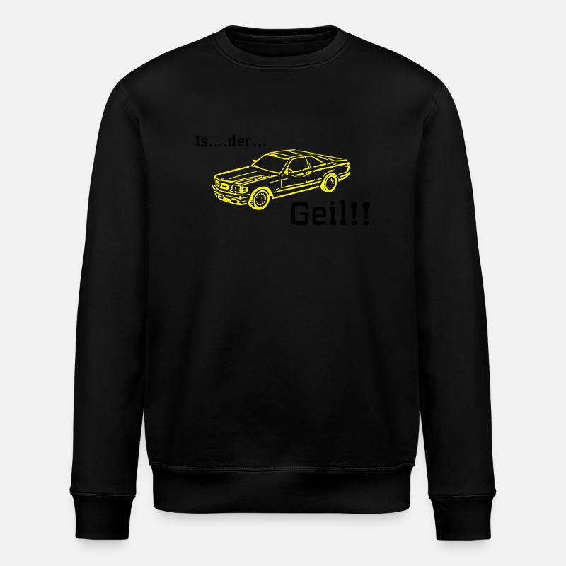 is der geil - Stanley/Stella Unisex Bio-Sweatshirt ROLLER - Schwarz