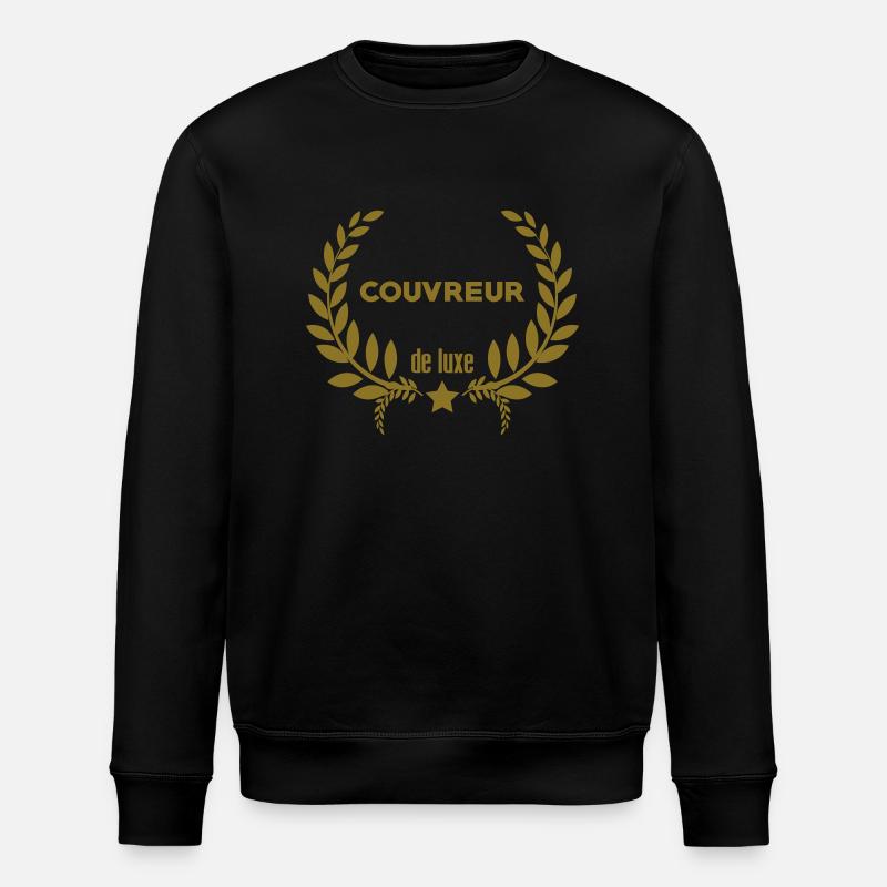 Couvreur / Toit / Chantier / Construction / Metier - Sweat bio ROLLER Stanley/Stella Unisexe - noir
