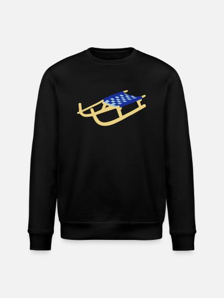 Sledge, Sled - Stanley/Stella ROLLER Unisex Organic Sweatshirt - black
