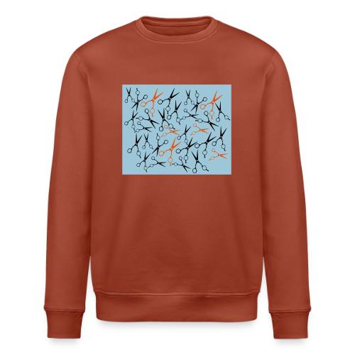 Scherenmaske Schwarzer Hintergrund - Stanley/Stella Unisex Bio-Sweatshirt ROLLER