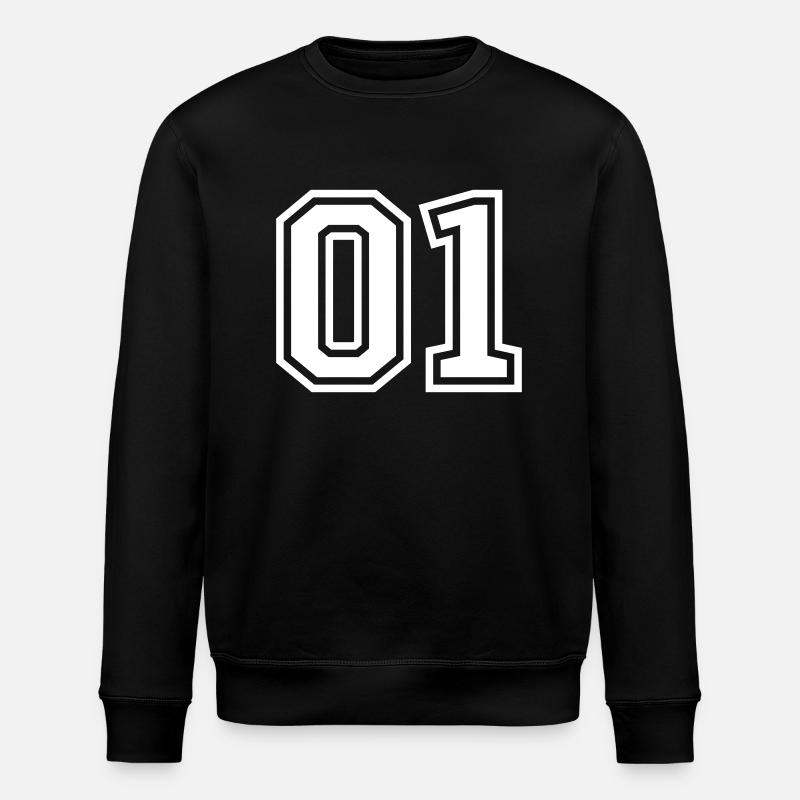 01 Un seul numéro - Sweat bio ROLLER Stanley/Stella Unisexe - noir