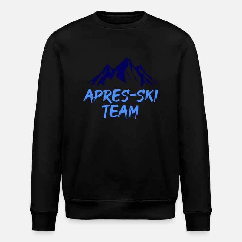 apres ski team - Stanley/Stella Unisex Bio-Sweatshirt ROLLER - Schwarz