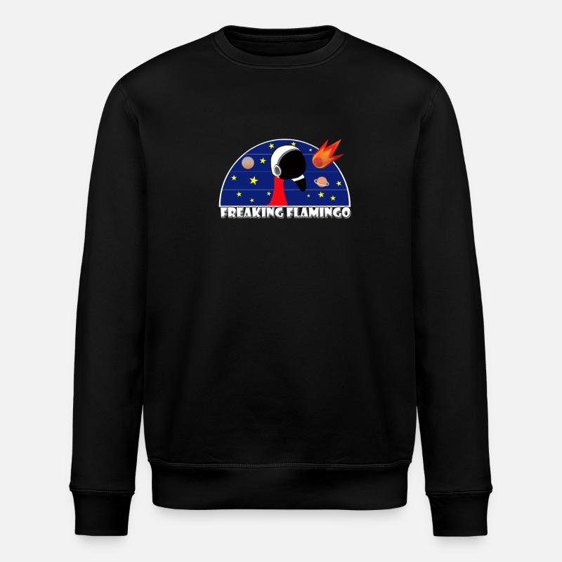 SpaceFreak - Stanley/Stella Unisex Bio-Sweatshirt ROLLER - Schwarz