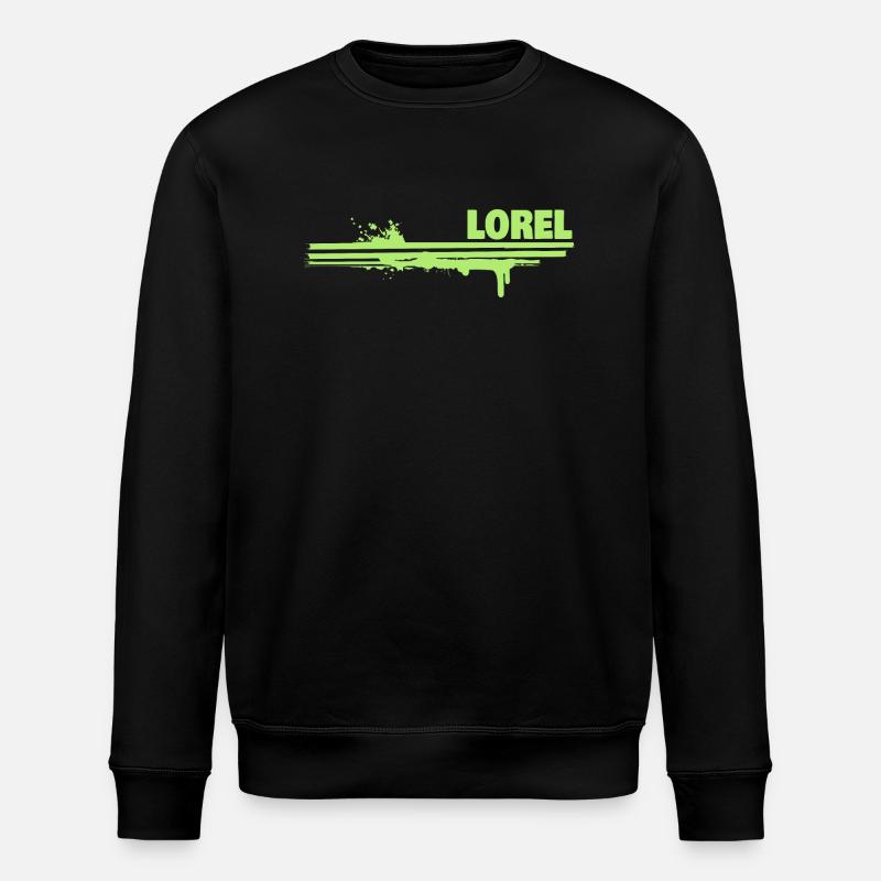 Farbklecks Lorel - Stanley/Stella Unisex Bio-Sweatshirt ROLLER - Schwarz