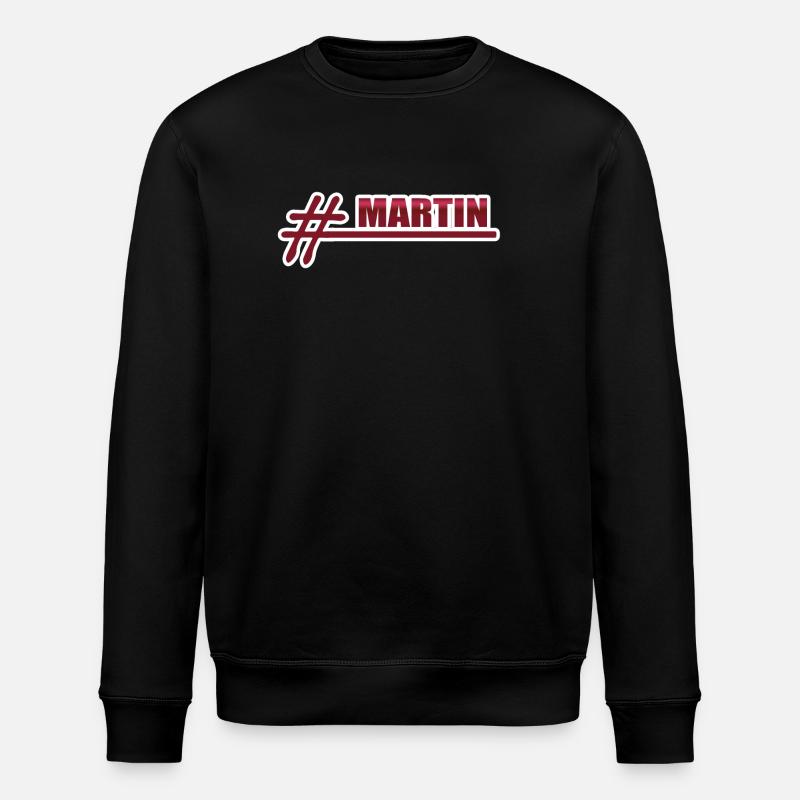 Martin comme prénom - Sweat bio ROLLER Stanley/Stella Unisexe - noir
