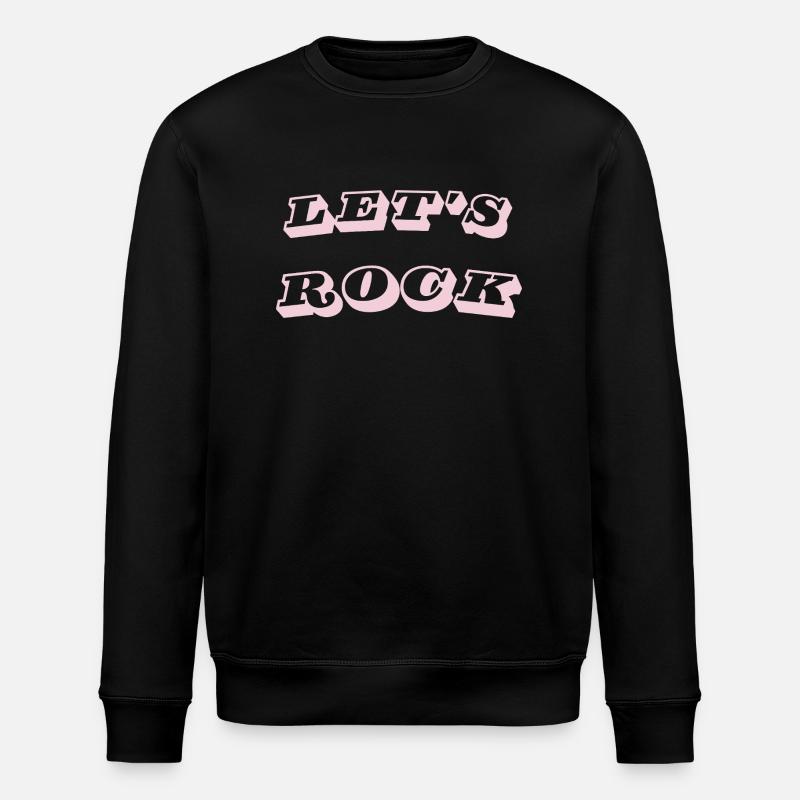 Let's Rock - Stanley/Stella Unisex Bio-Sweatshirt ROLLER - Schwarz
