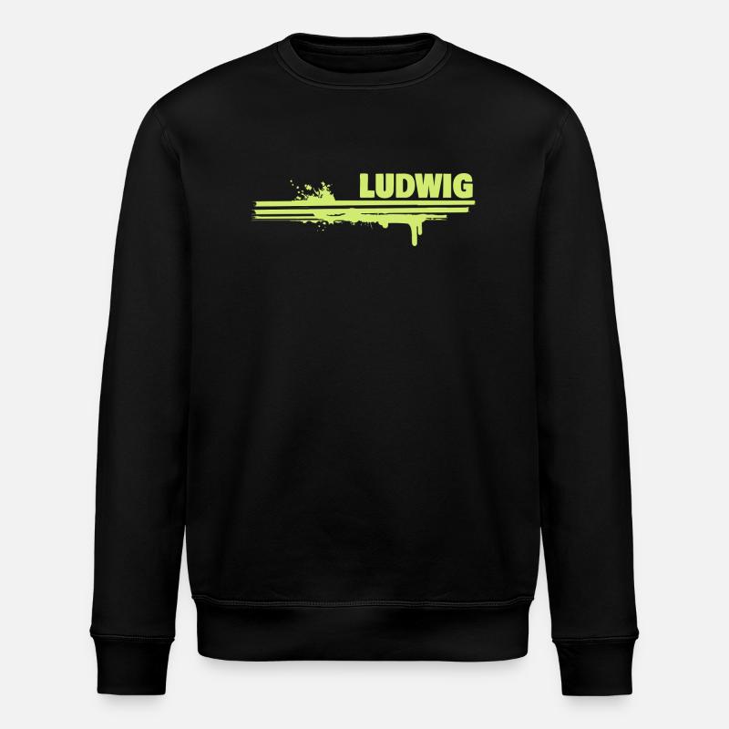 Cadeau pour Ludwig - Sweat bio ROLLER Stanley/Stella Unisexe - noir
