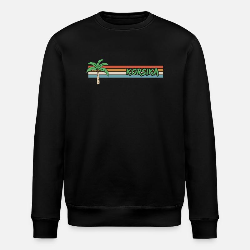 Vacances Corse - Sweat bio ROLLER Stanley/Stella Unisexe - noir