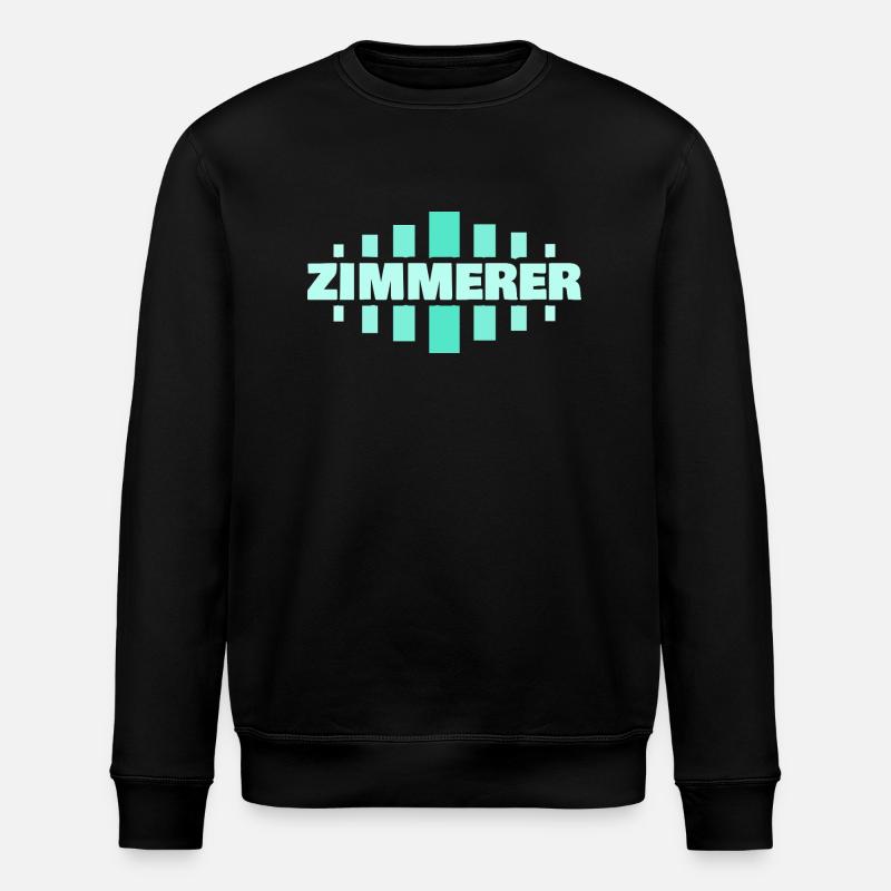 Charpentier comme profession - Sweat bio ROLLER Stanley/Stella Unisexe - noir