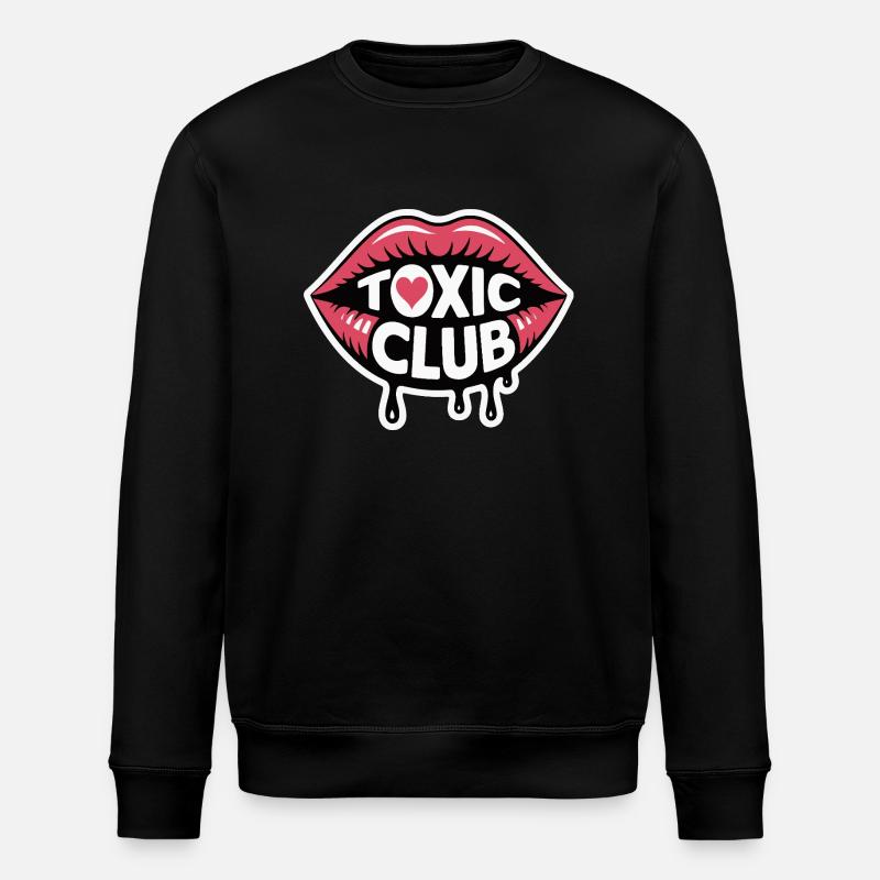GIFTIGES T-SHIRT - Stanley/Stella Unisex Bio-Sweatshirt ROLLER - Schwarz