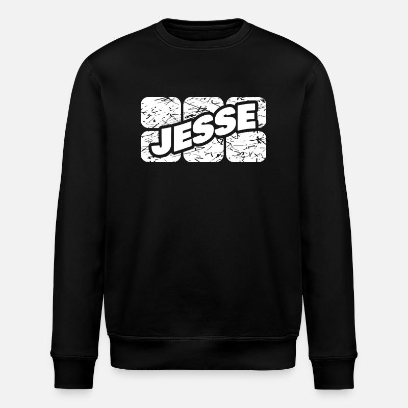 Gift for Jesse - Stanley/Stella ROLLER Unisex Organic Sweatshirt - black