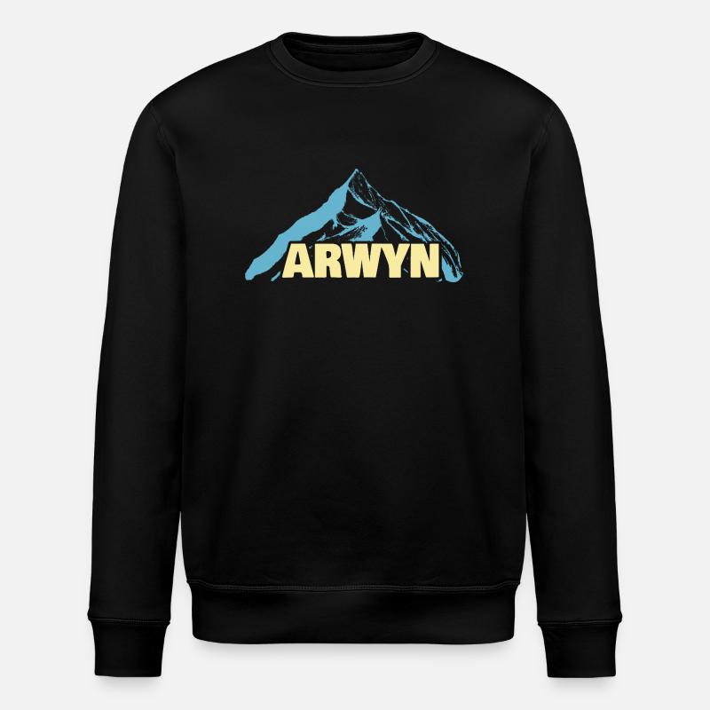 Arwyn comme nom de femme - Sweat bio ROLLER Stanley/Stella Unisexe - noir
