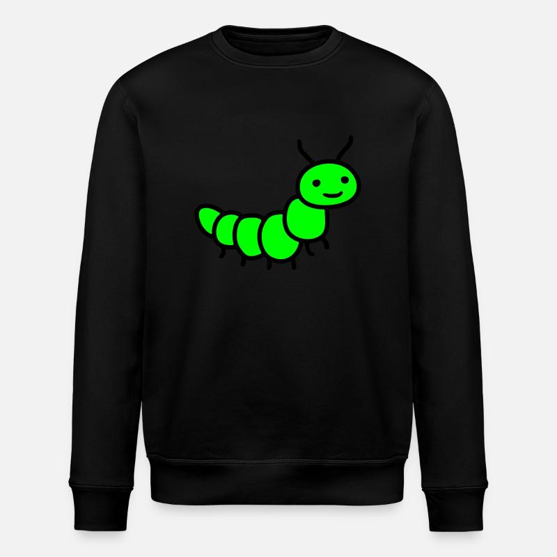 chenille - Sweat bio ROLLER Stanley/Stella Unisexe - noir