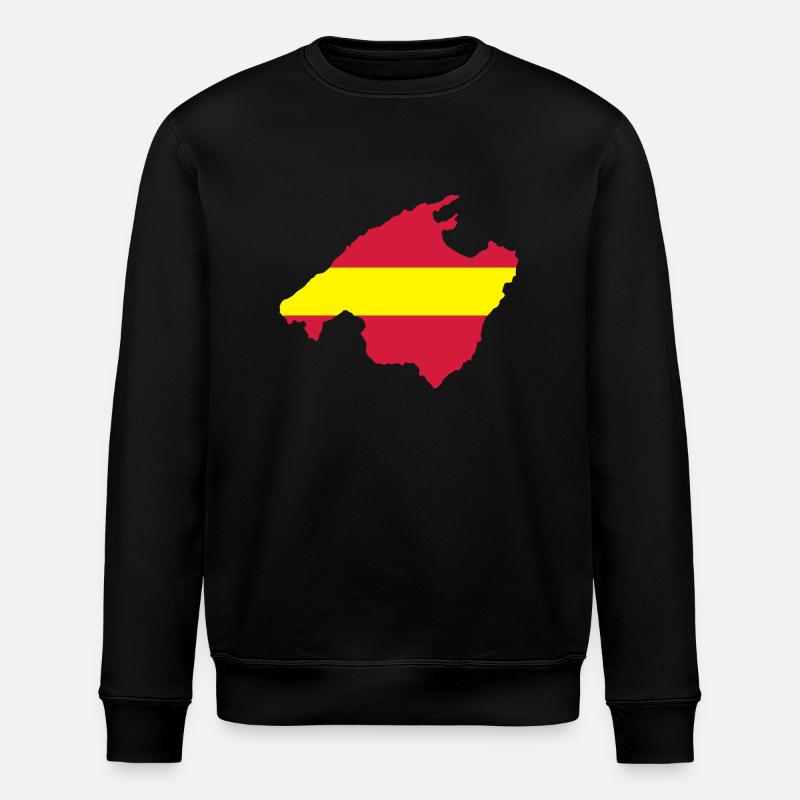 Mallorca - Sweat bio ROLLER Stanley/Stella Unisexe - noir