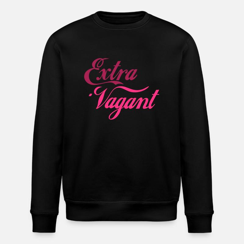 Extra Vagant - Stanley/Stella Unisex Bio-Sweatshirt ROLLER - Schwarz
