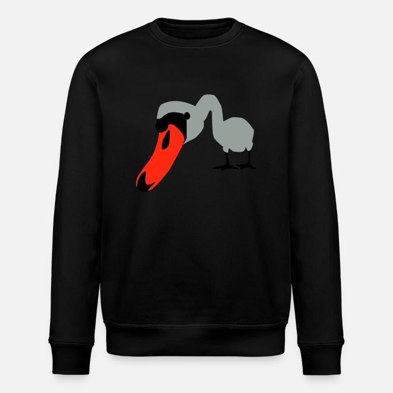 SWAN SCHWAN - Stanley/Stella Unisex Bio-Sweatshirt ROLLER - Schwarz