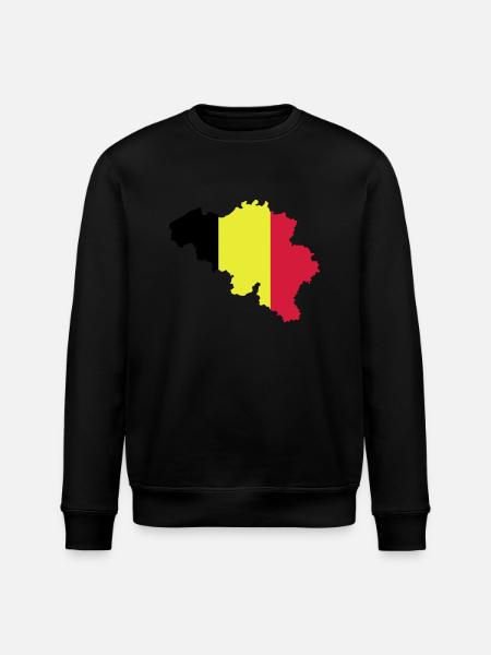 Belgique - Sweat bio ROLLER Stanley/Stella Unisexe - noir