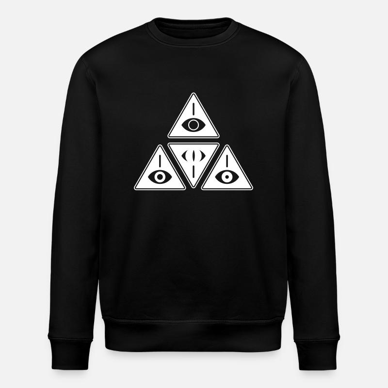 eyelluminati - Sweat bio ROLLER Stanley/Stella Unisexe - noir