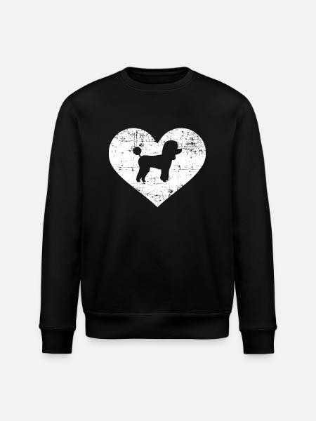 Caniche - Sweat bio ROLLER Stanley/Stella Unisexe - noir