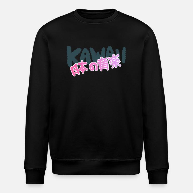 Texte kawaii - Sweat bio ROLLER Stanley/Stella Unisexe - noir
