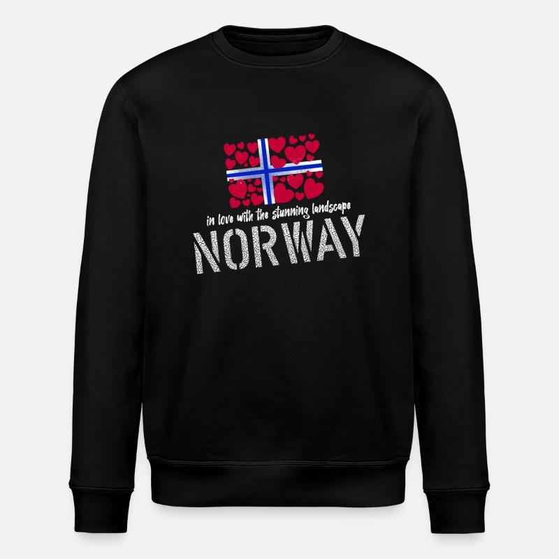 Norvège Norvège - Sweat bio ROLLER Stanley/Stella Unisexe - noir