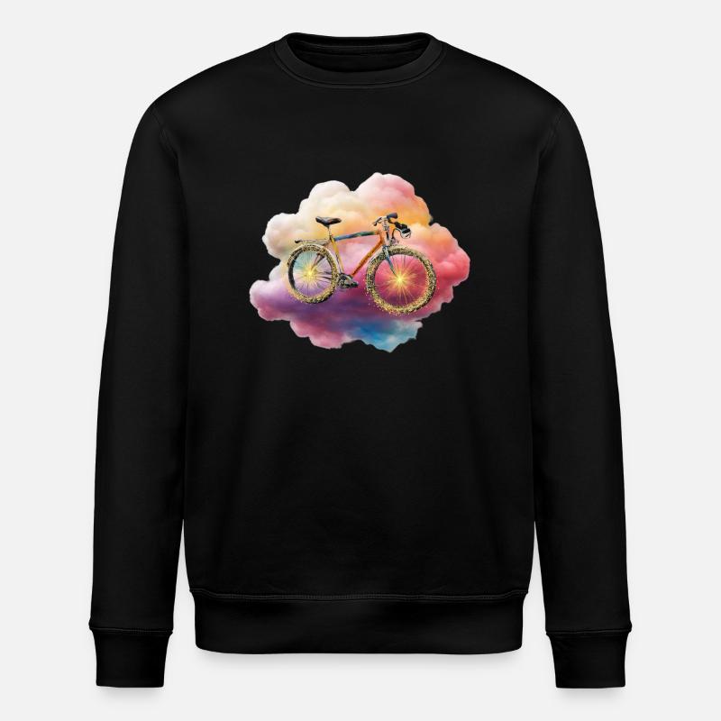 Vélo du Nuage Sacré - Sweat bio ROLLER Stanley/Stella Unisexe - noir