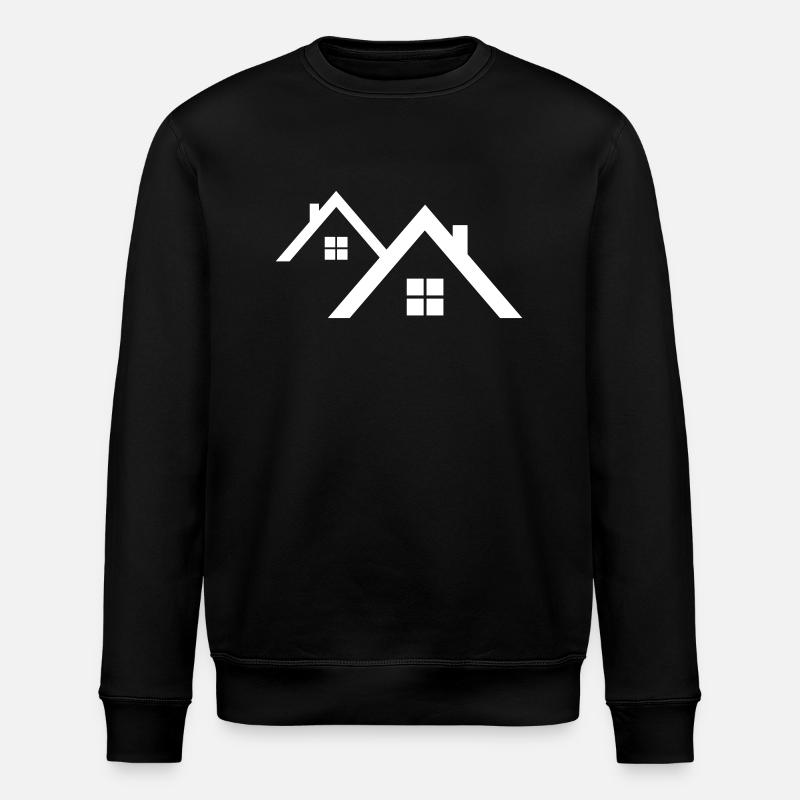 Toit - Sweat bio ROLLER Stanley/Stella Unisexe - noir