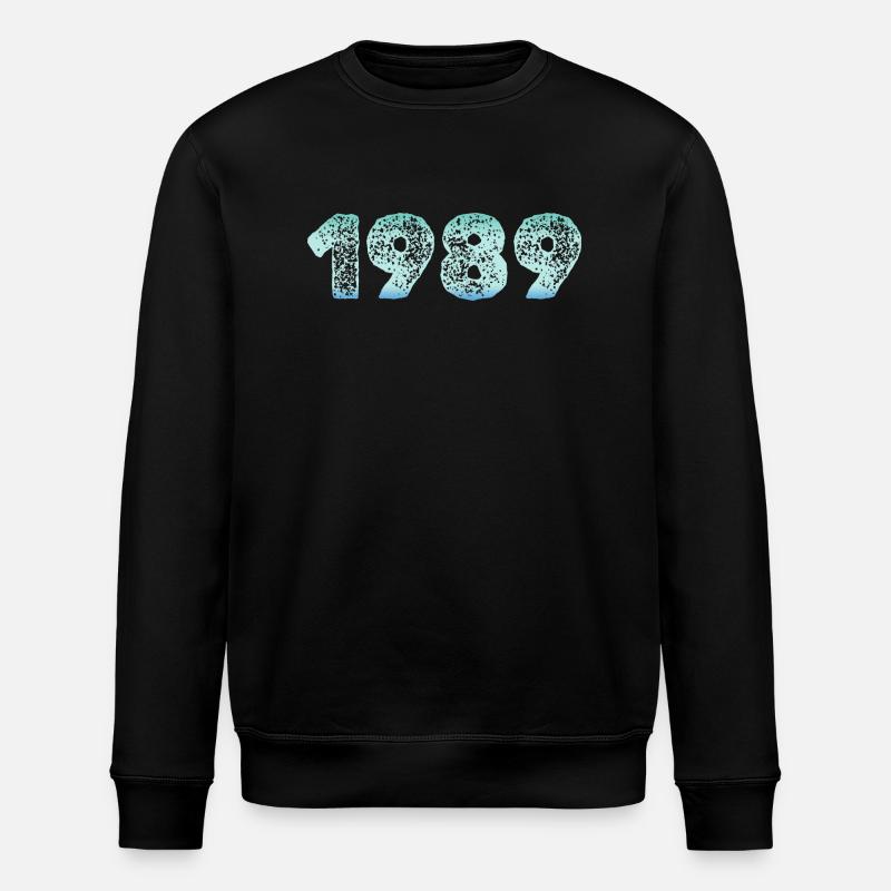 Ice Cold 1989 - Stanley/Stella ROLLER Unisex Organic Sweatshirt - black