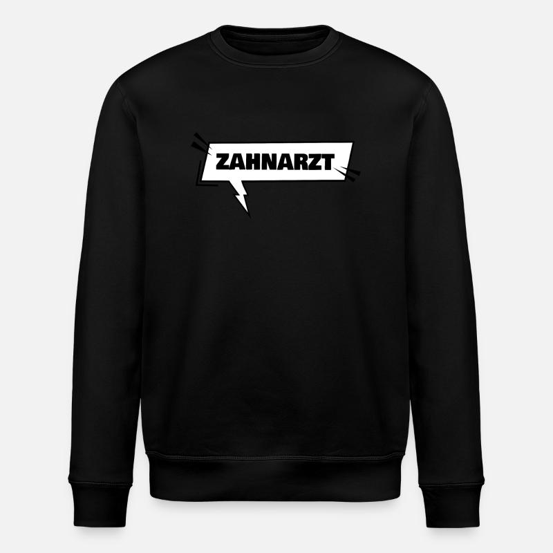 Zahnarzt - Stanley/Stella Unisex Bio-Sweatshirt ROLLER - Schwarz