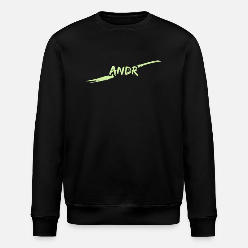 Cadeau pour André - Sweat bio ROLLER Stanley/Stella Unisexe - noir