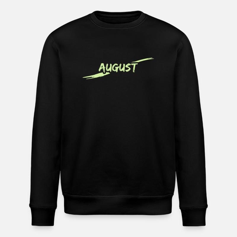 August - Stanley/Stella Unisex Bio-Sweatshirt ROLLER - Schwarz
