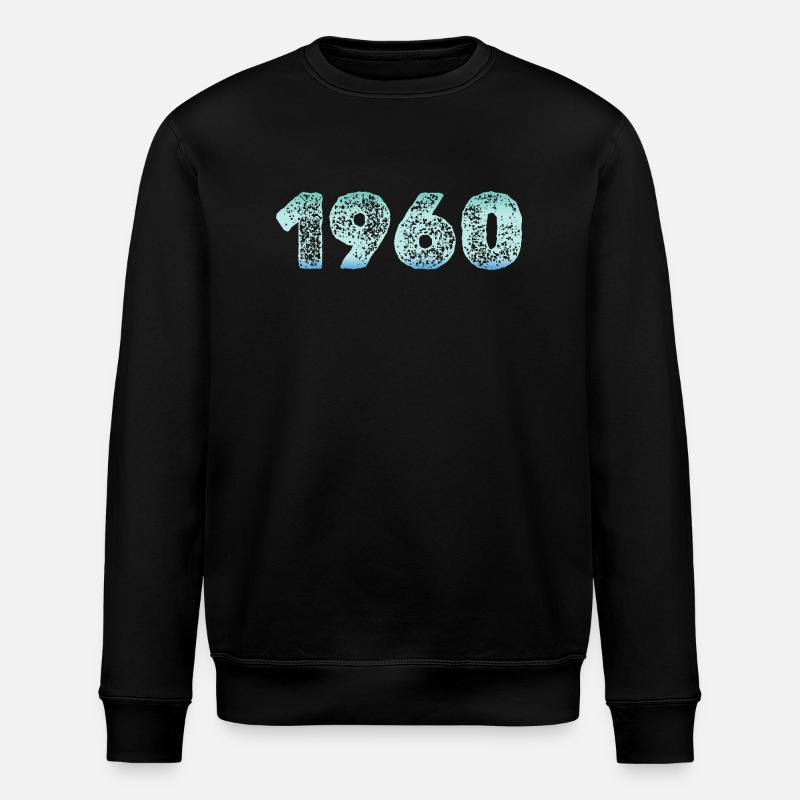 1960 - Stanley/Stella Unisex Bio-Sweatshirt ROLLER - Schwarz