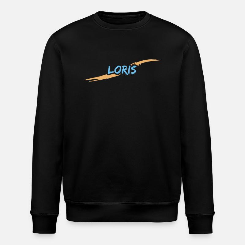 Loris Loris - Sweat bio ROLLER Stanley/Stella Unisexe - noir