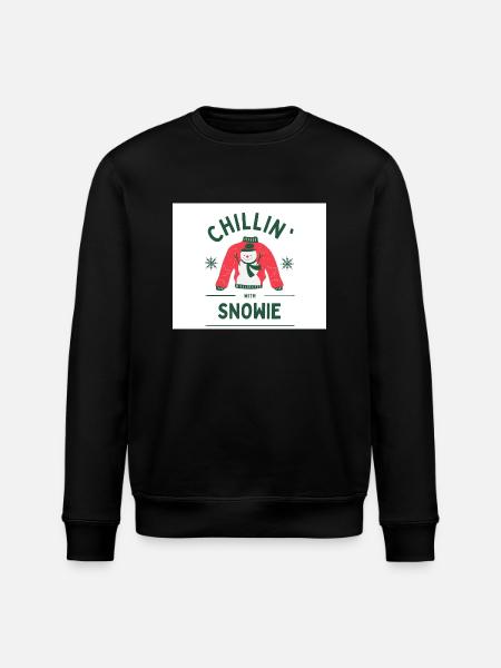 Snowie - Stanley/Stella Unisex Bio-Sweatshirt ROLLER - Schwarz
