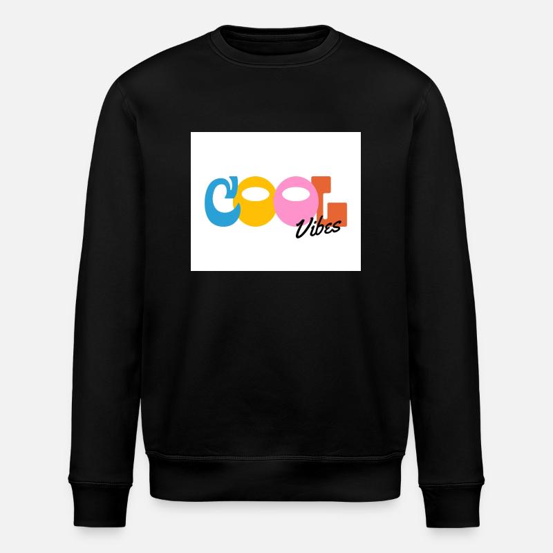Cool Vibes - Stanley/Stella Unisex Bio-Sweatshirt ROLLER - Schwarz