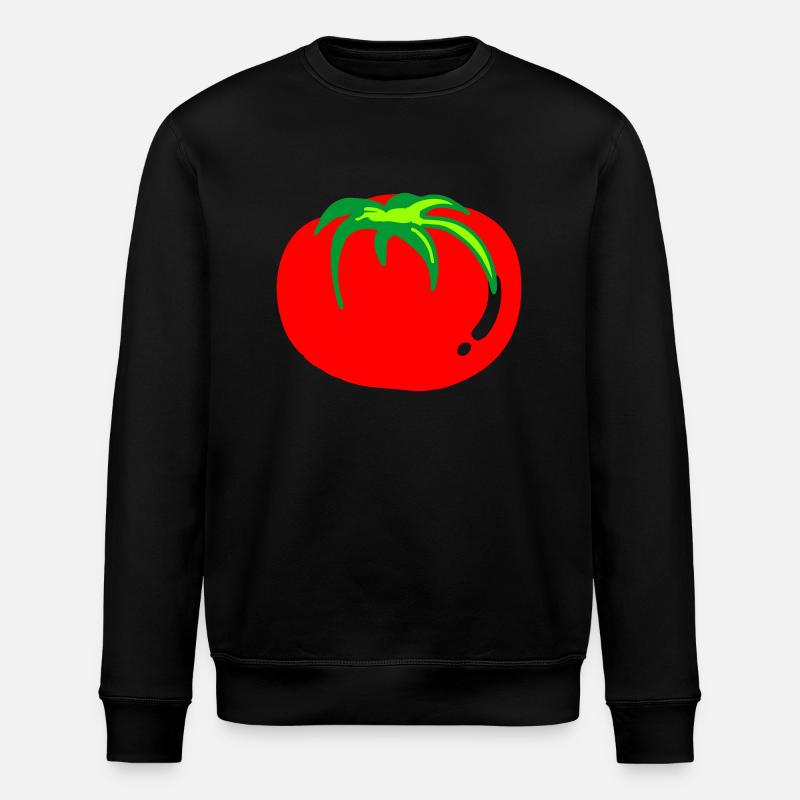 tomate - Sweat bio ROLLER Stanley/Stella Unisexe - noir