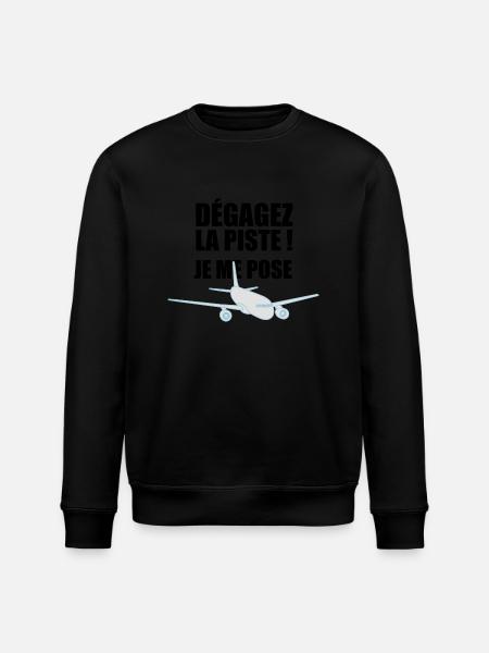 JE ME POSE ! - Sweat bio ROLLER Stanley/Stella Unisexe - noir