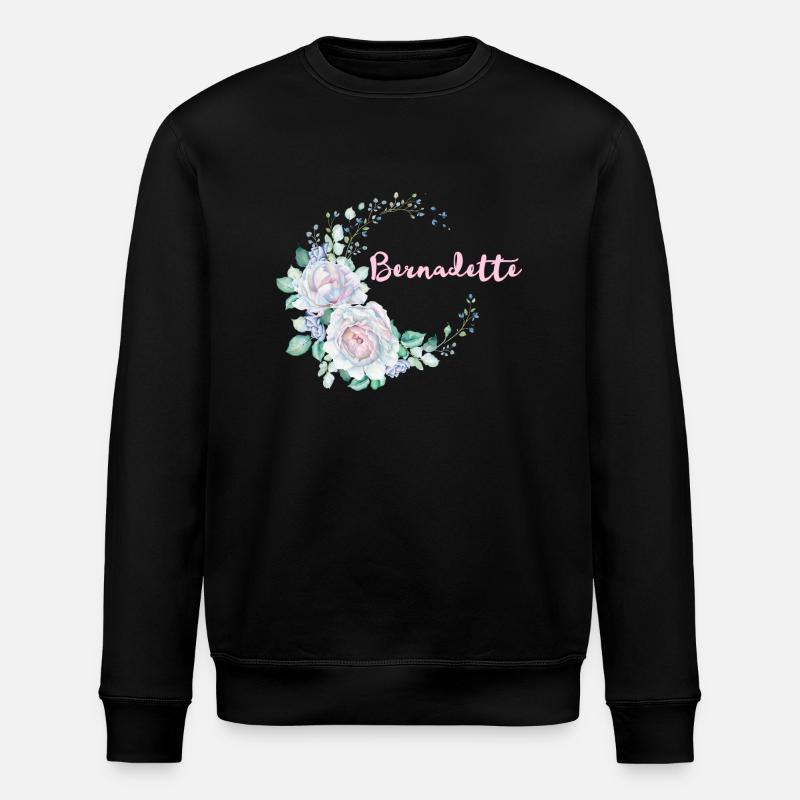 Für Bernadette - Stanley/Stella Unisex Bio-Sweatshirt ROLLER - Schwarz