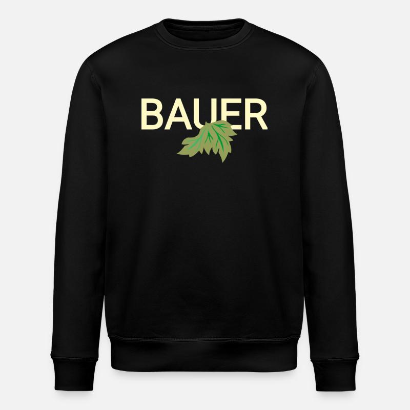 Farmer - Stanley/Stella ROLLER Unisex Organic Sweatshirt - black