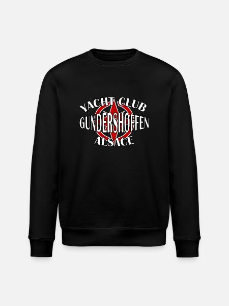 Yacht Club Gundershoffen - Stanley/Stella Unisex Bio-Sweatshirt ROLLER - Schwarz