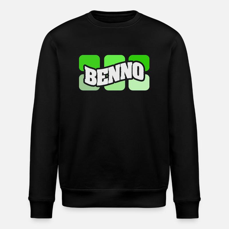 Nom : Benno - Sweat bio ROLLER Stanley/Stella Unisexe - noir