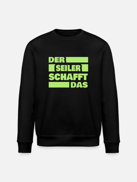 Cordonnier - Sweat bio ROLLER Stanley/Stella Unisexe - noir